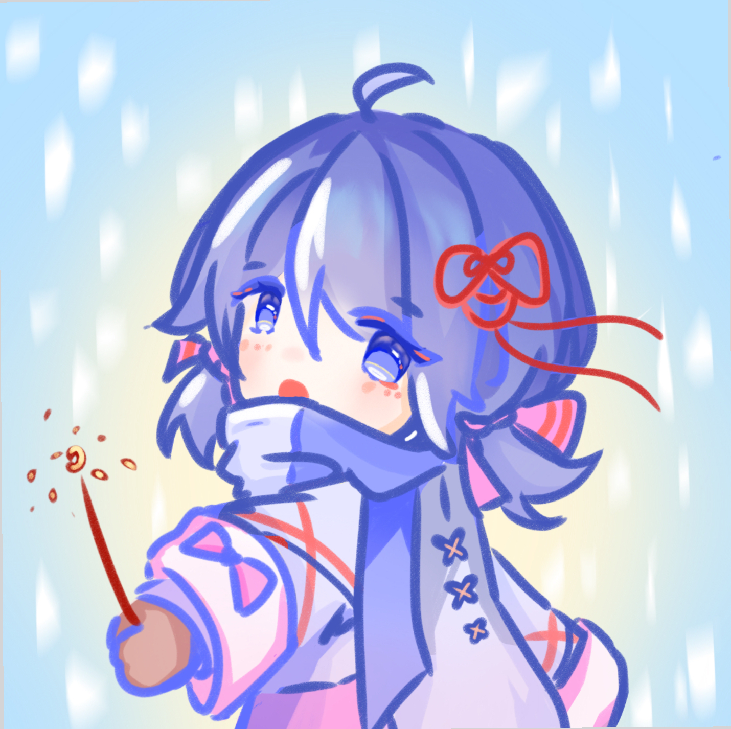 冬日-q版 头像原创