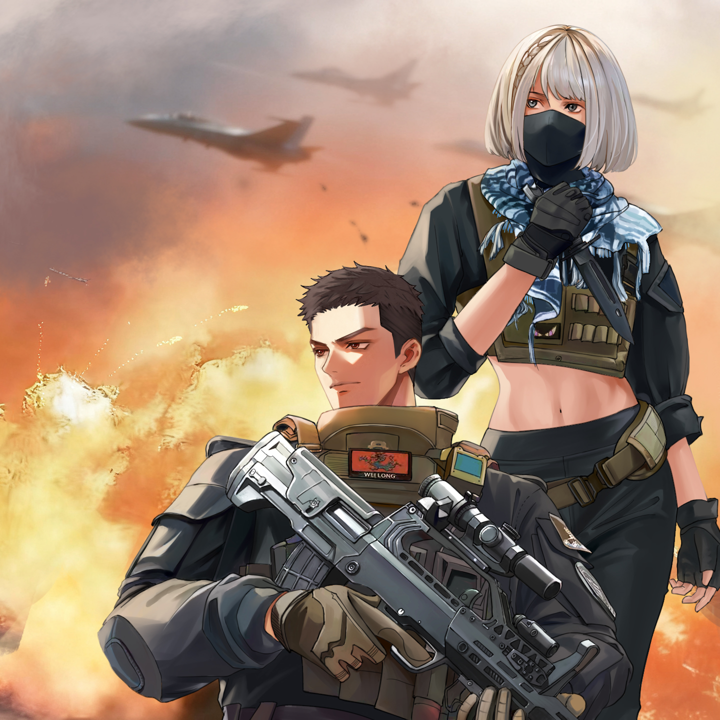 三角洲行动头像同人高清图