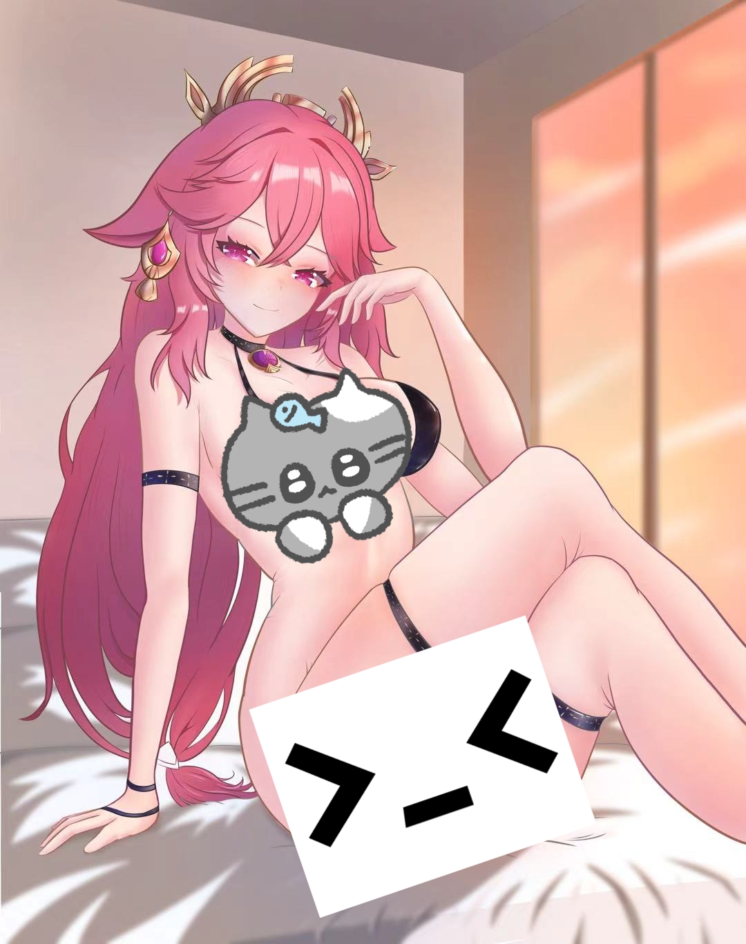 八重神子呀头像同人高清图