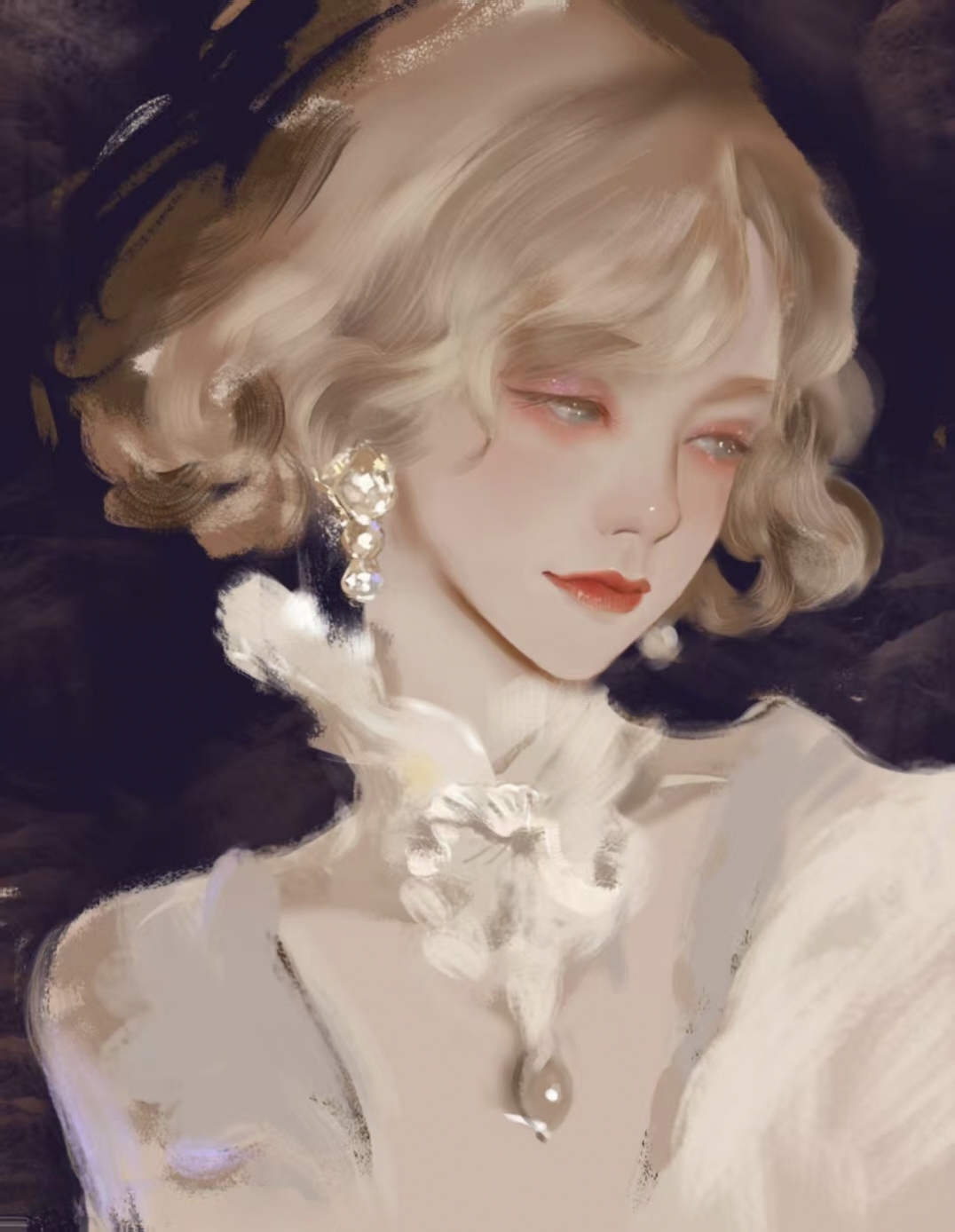 厚涂妹纸头像同人高清图