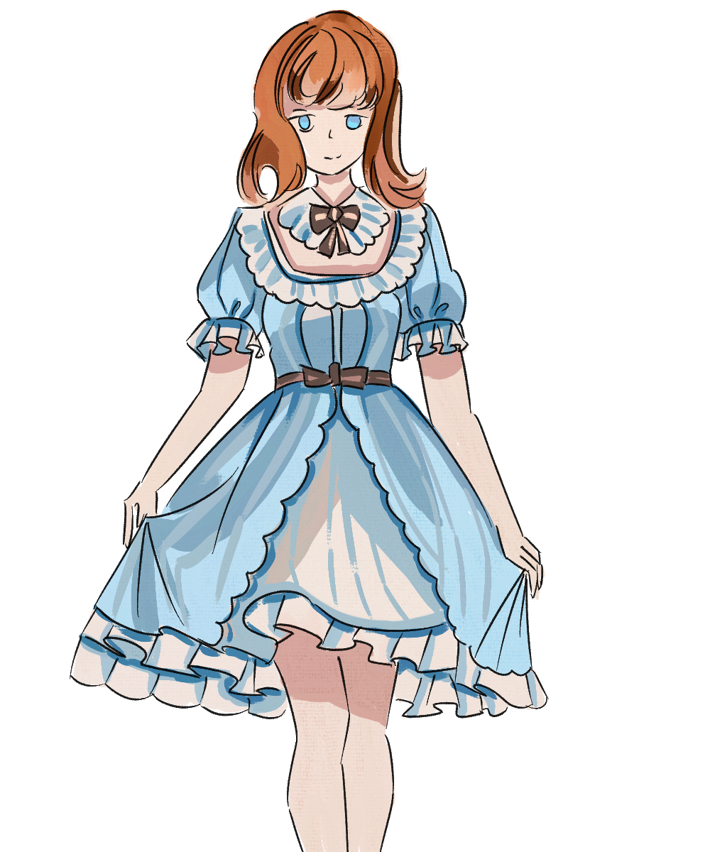 优雅少女头像同人高清图