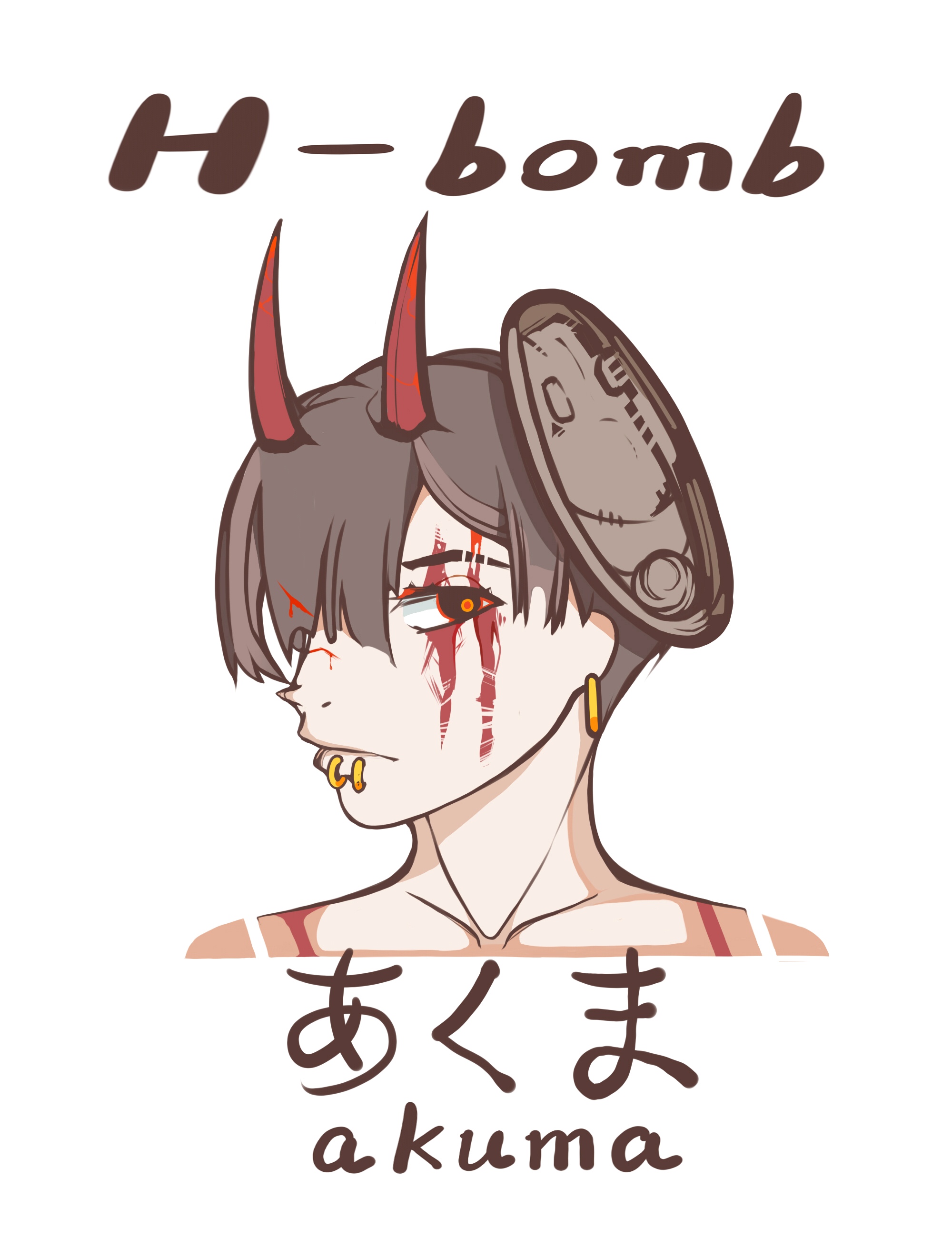 H-bomb插画图片壁纸