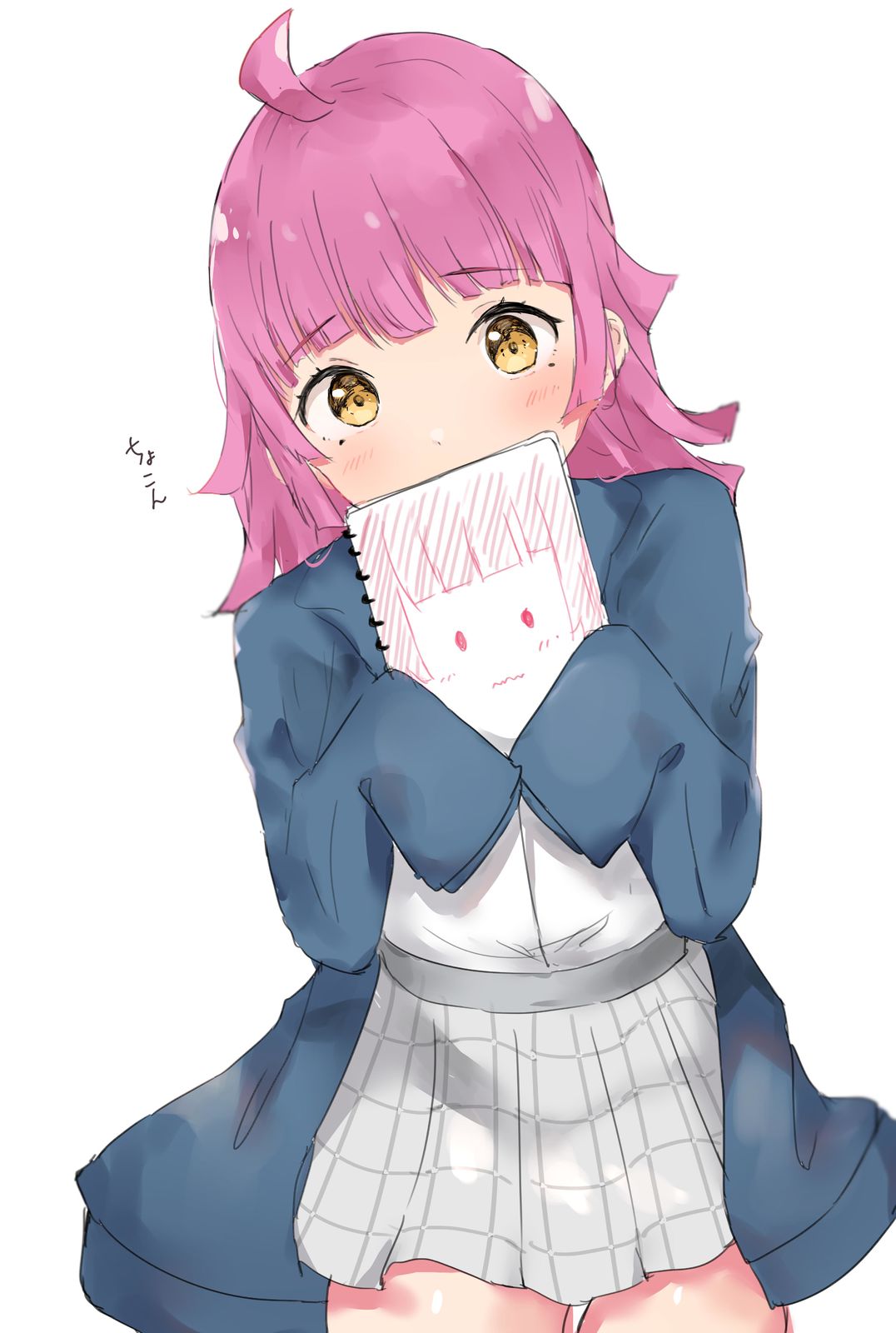 璃奈滑板插画图片壁纸