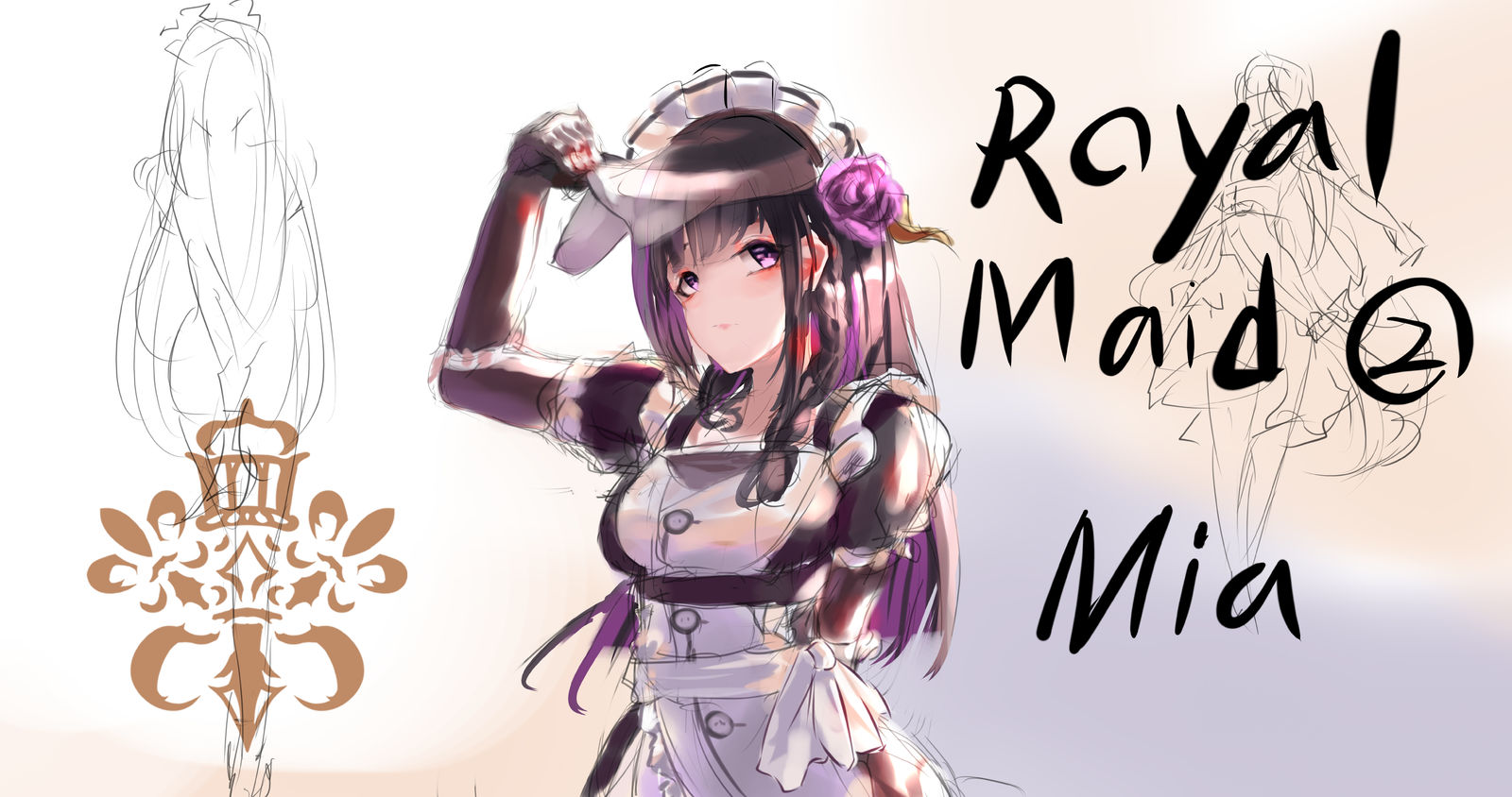 Royal Maid 2 Mia插画图片壁纸