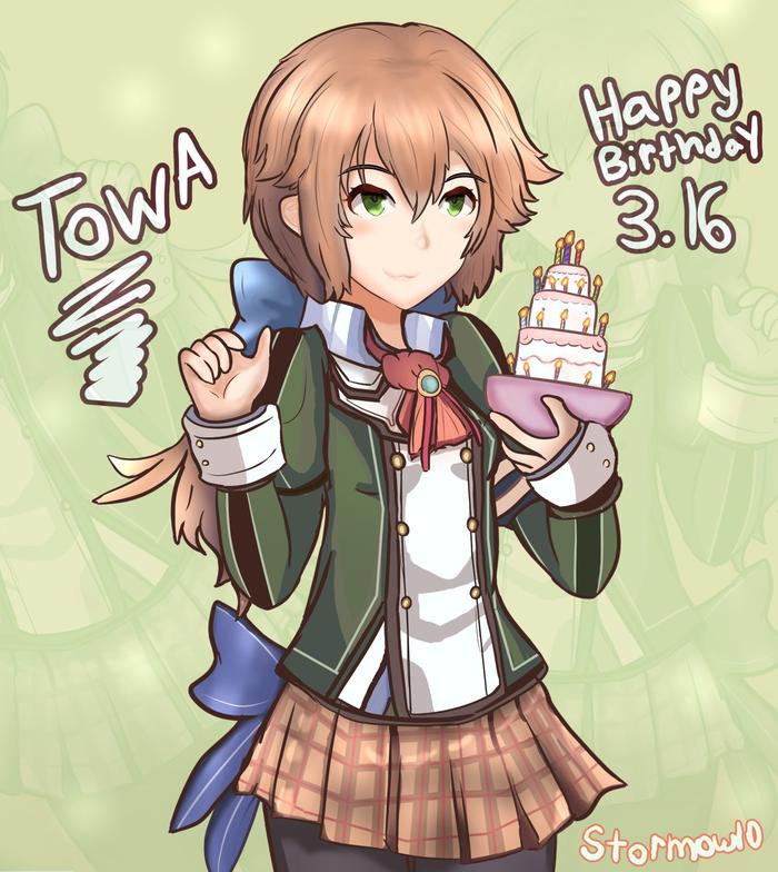 Trails of Cold Steel: Towa B-Day插画图片壁纸