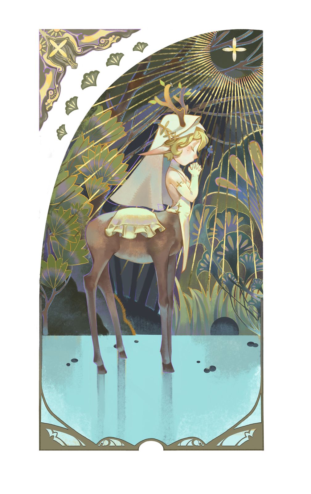 P站画师作品_Holy Forest