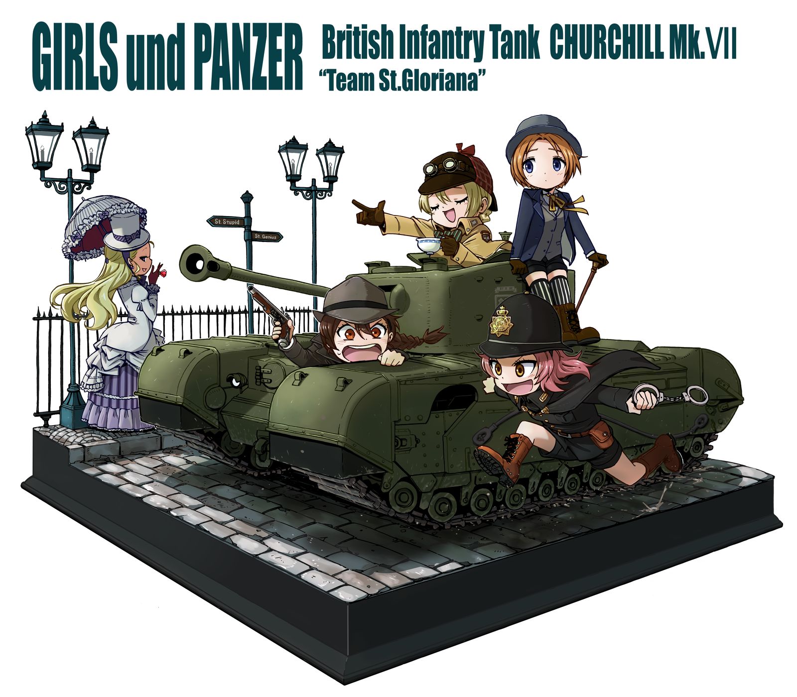 格鲁邦坦克-少女与战车聖グロリアーナ女学院