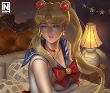 Sailormoon-屁股数字绘画