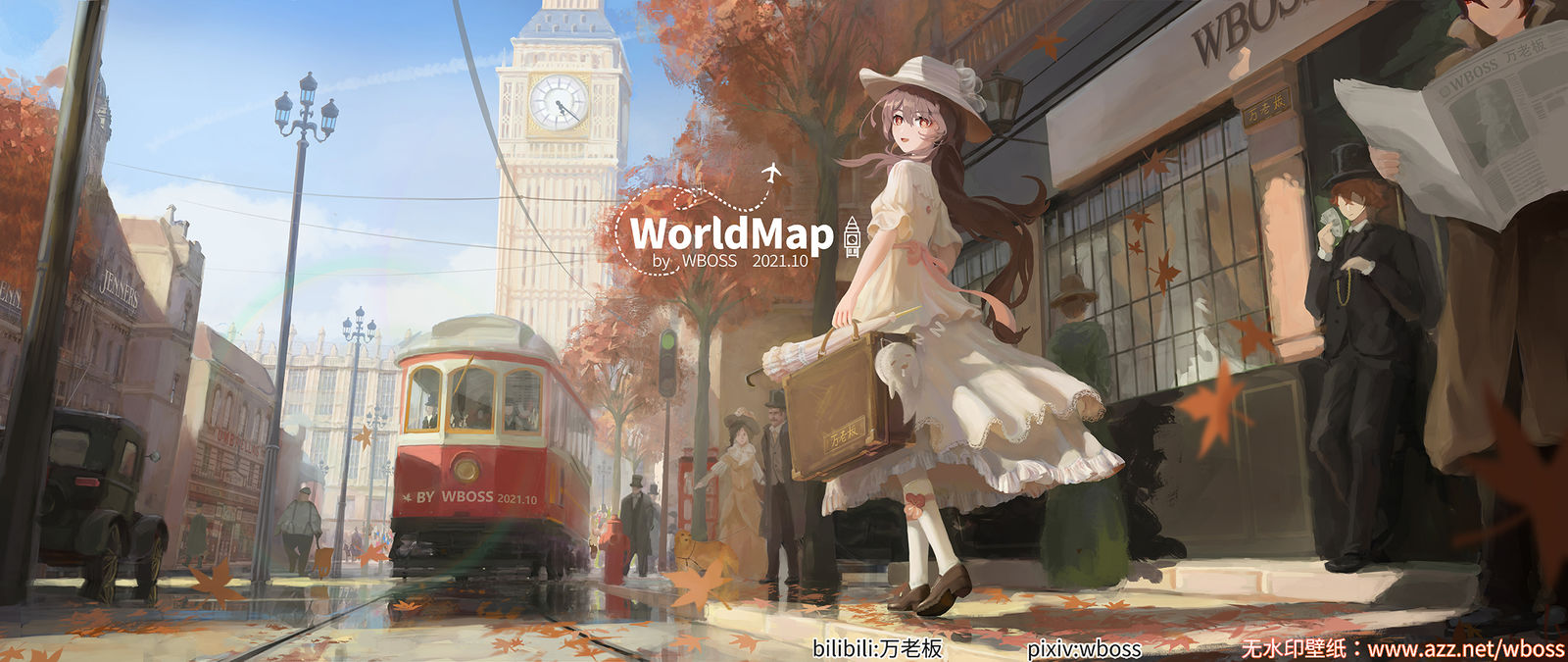 WorldMap|Morning Call·旅行日记|晨钟插画图片壁纸