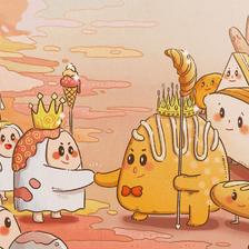 《冰淇淋王国》绘本片段插画图片壁纸