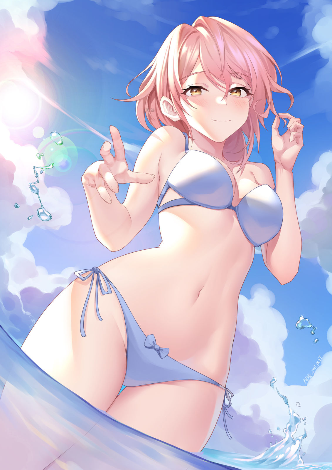 海边插画图片壁纸