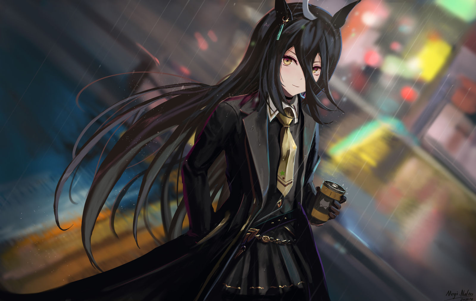 曼哈顿咖啡馆插画图片壁纸