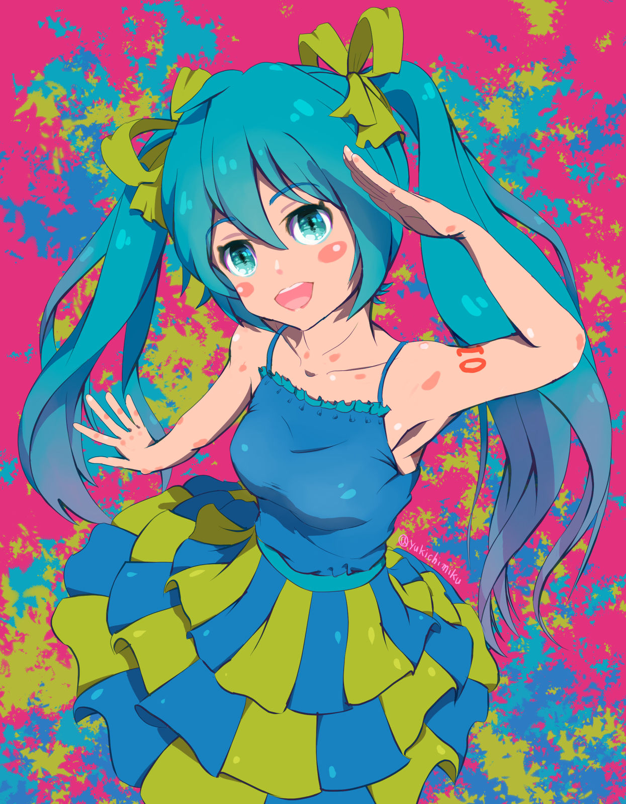 初音未来插画图片壁纸