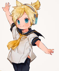 Happy Little Len!插画图片壁纸