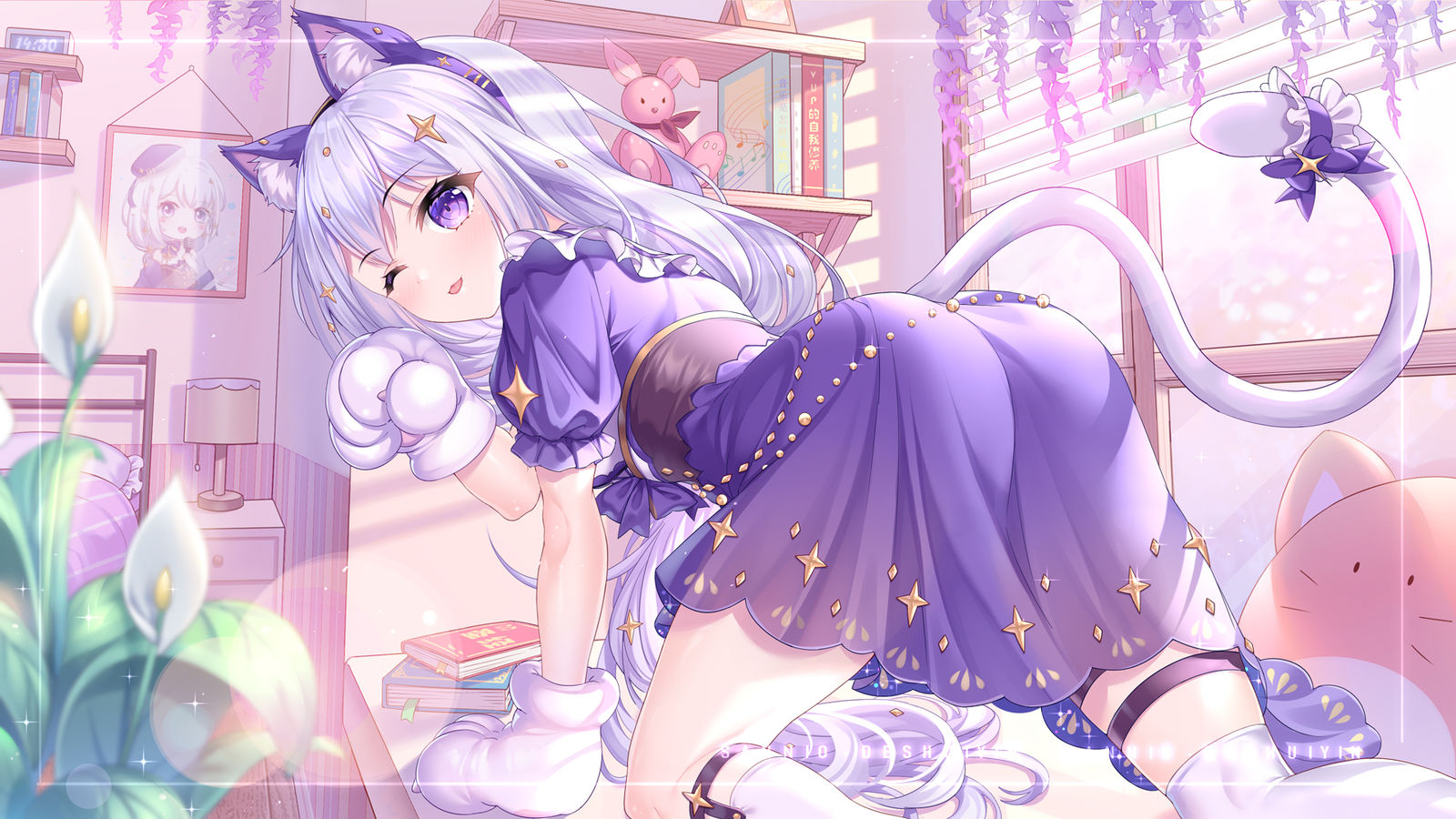 栖苑插画图片壁纸