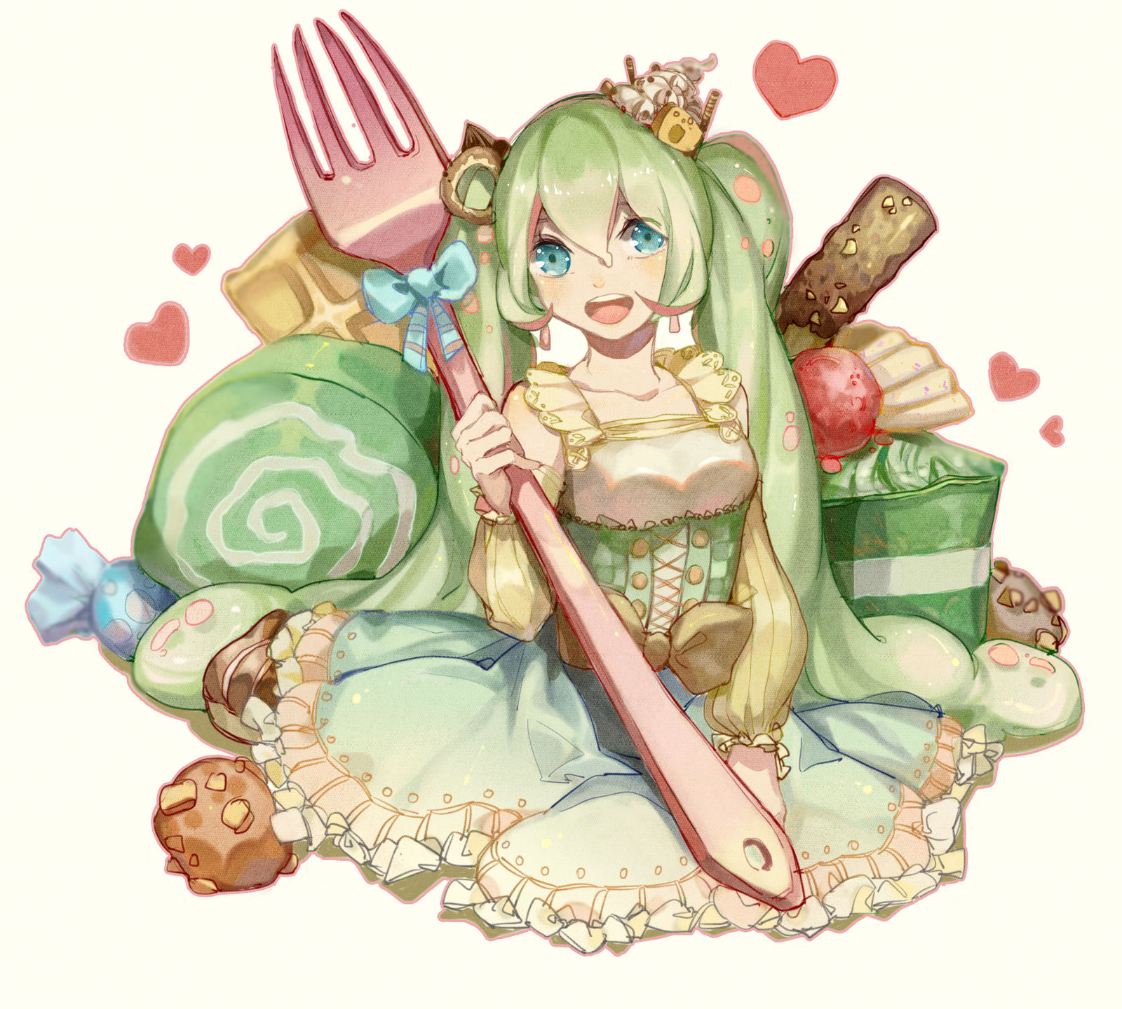 抹茶味vocaloid初音未来