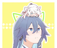 There's a cat on my head