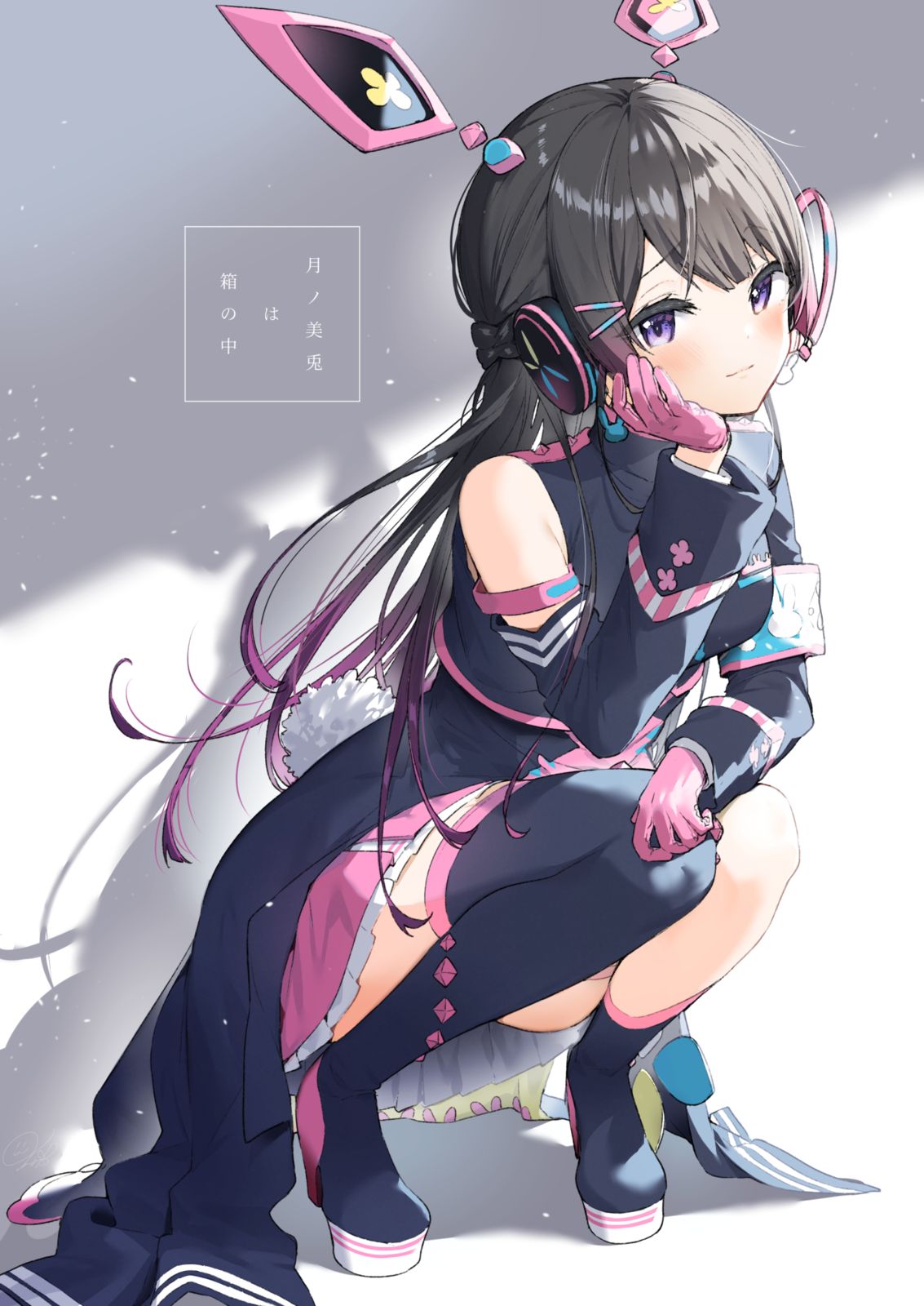 月九插画图片壁纸