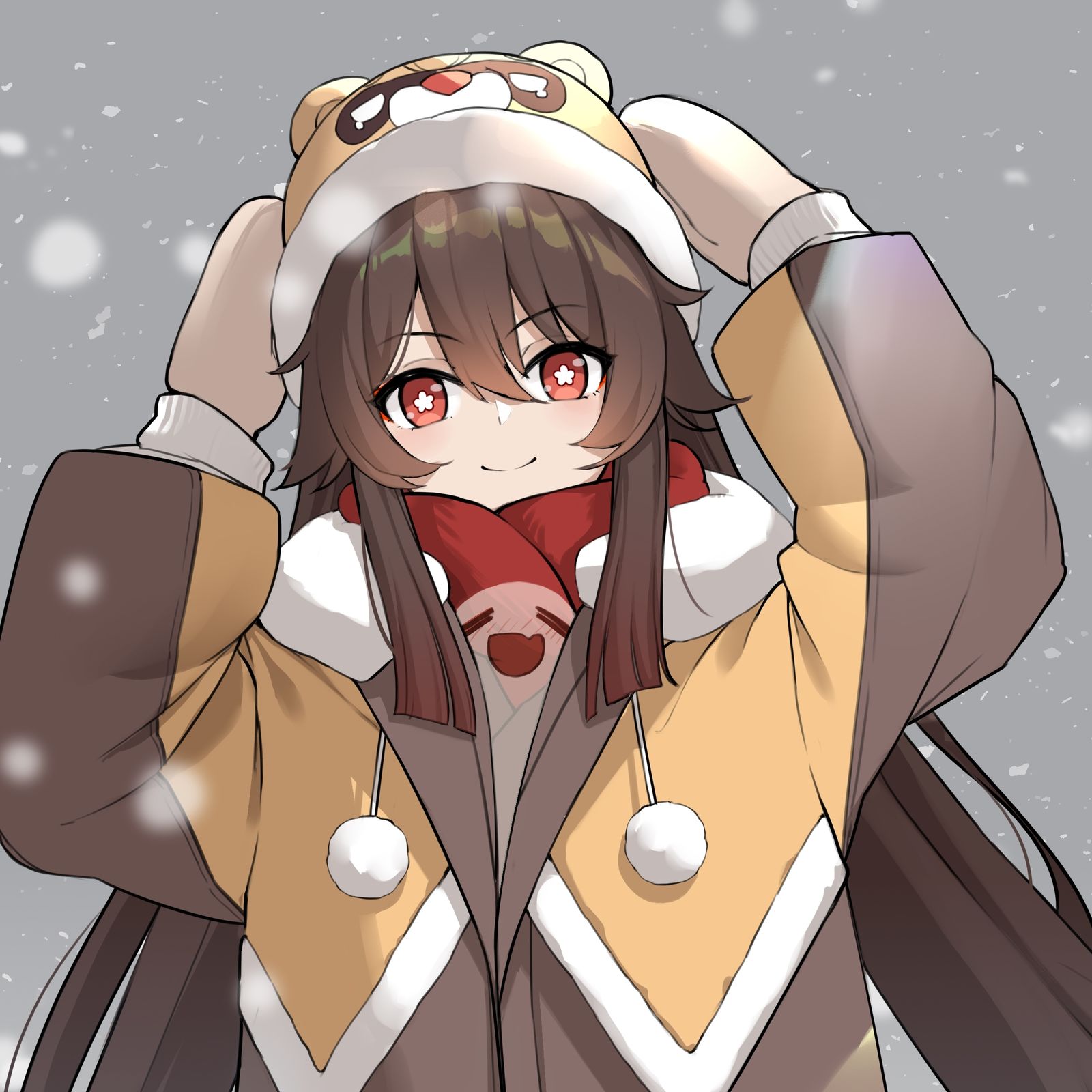 “哇~是雪！”