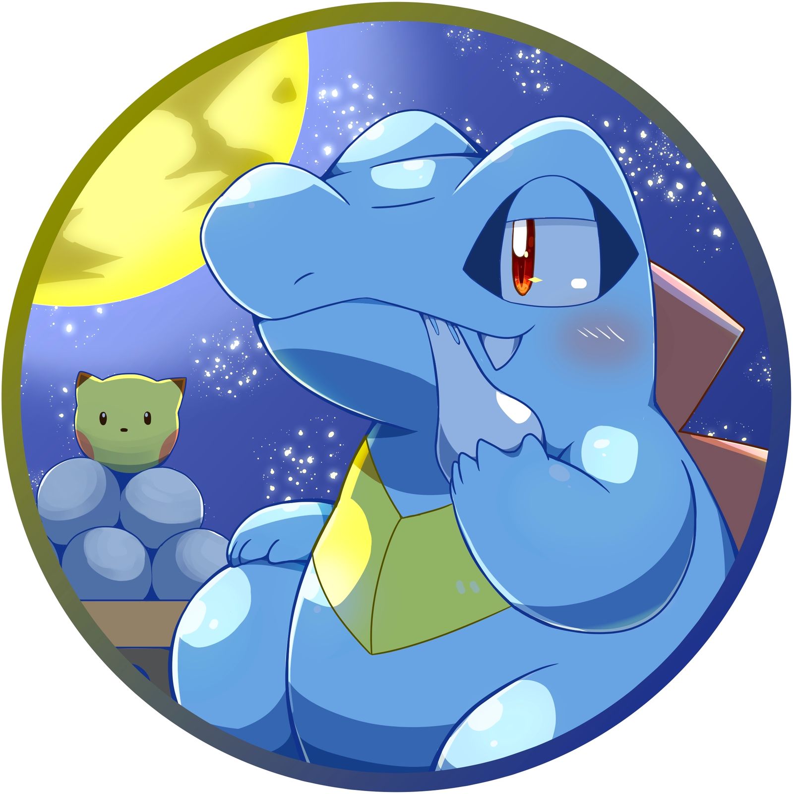 涂鸦集137皮卡丘小锯鳄