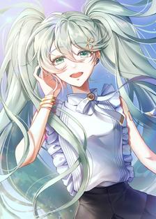 初音插画图片壁纸