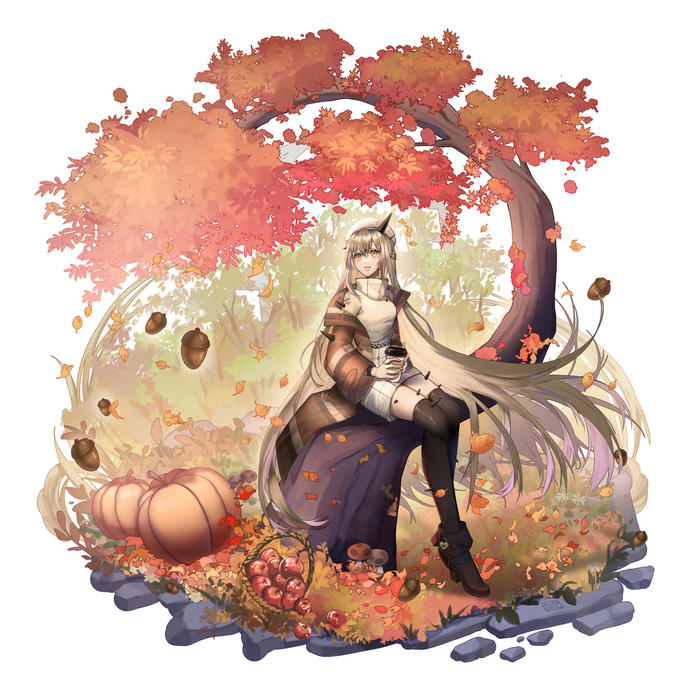 Autumn Areia插画图片壁纸