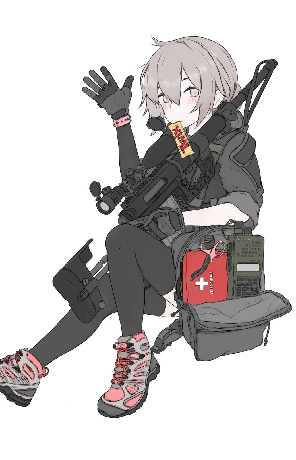 GirlsFrontline m200插画图片壁纸