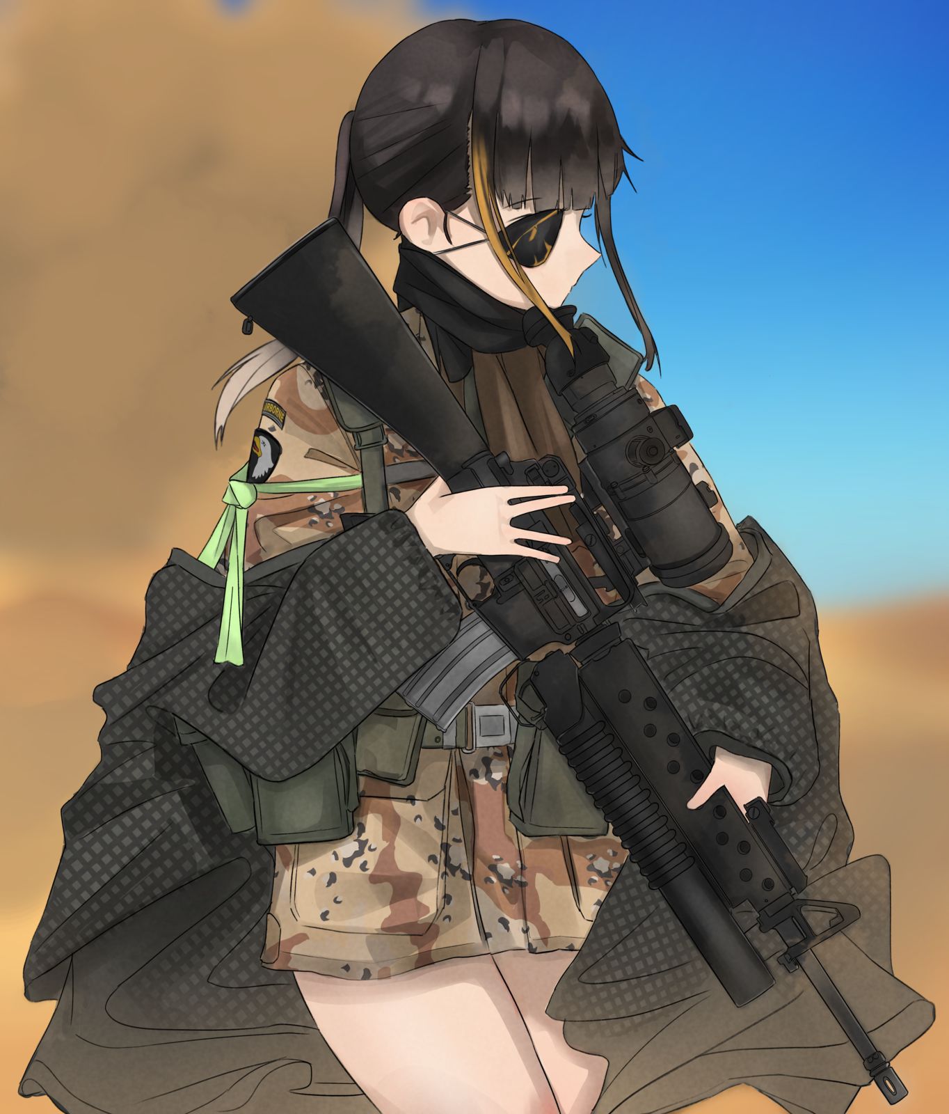 M16插画图片壁纸