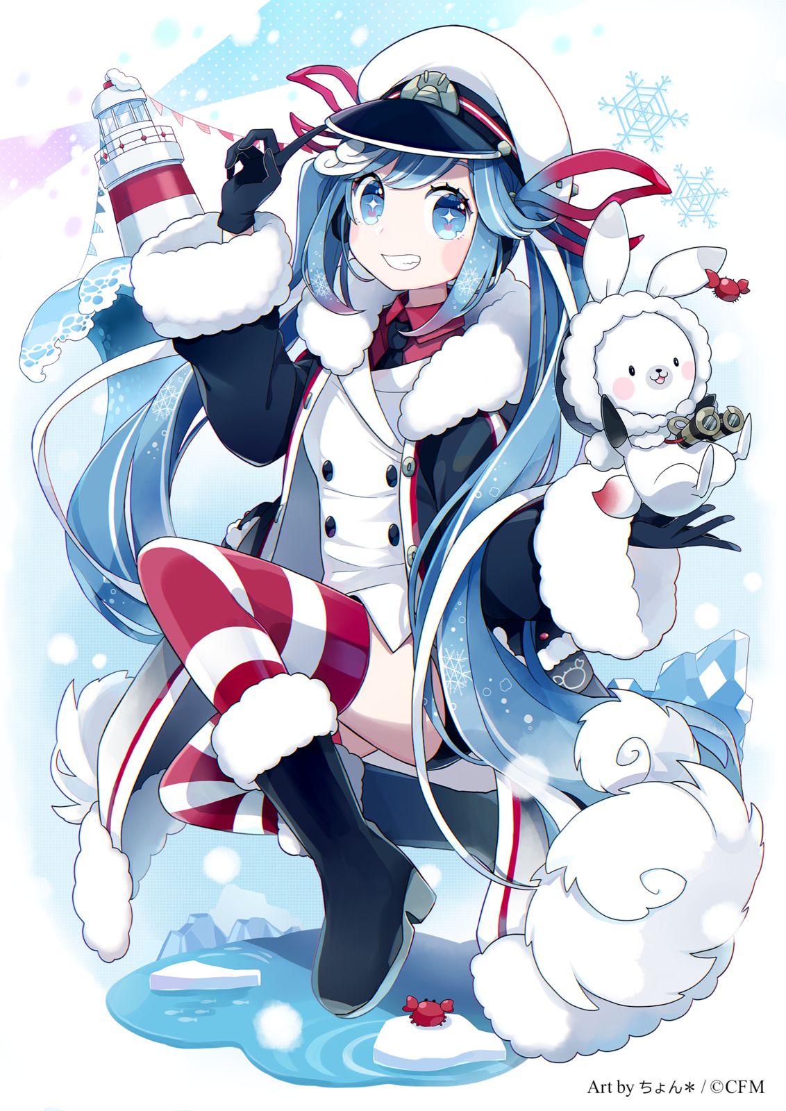 snow miku762022-雪初音未来雪ミク2022-触站