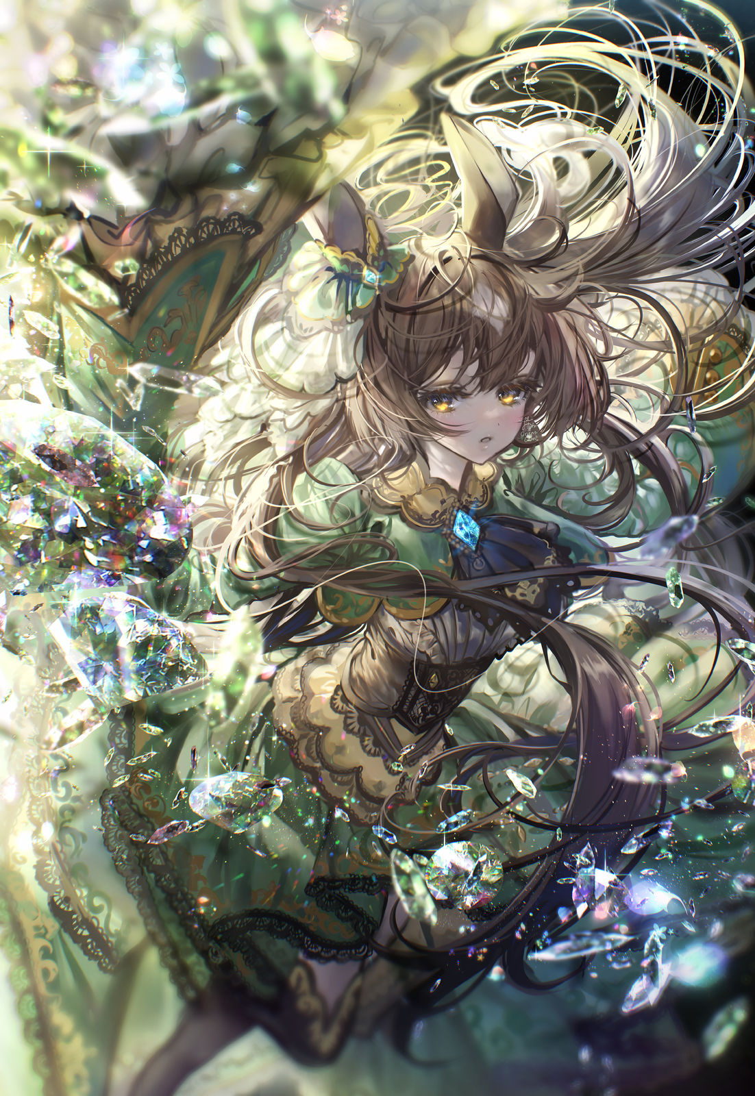 闪耀的钻石赛马娘里见光钻马娘