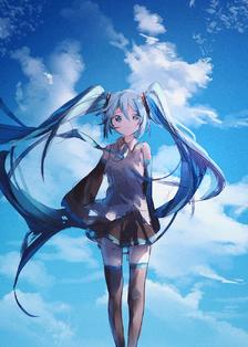 初音未来插画图片壁纸