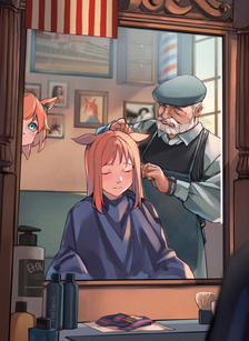 Barber  插画图片壁纸