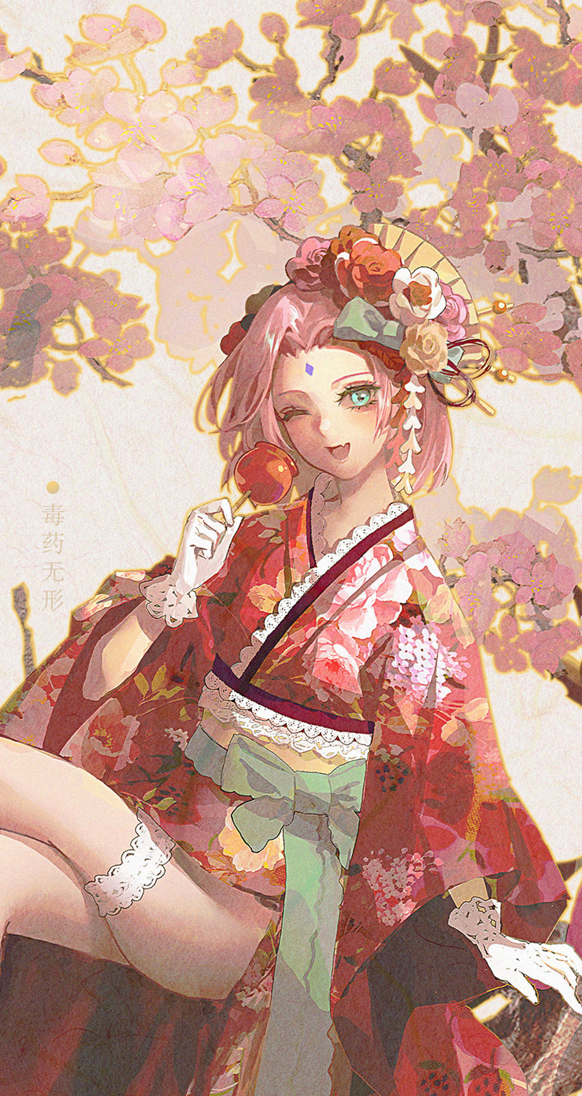 Sakura插画图片壁纸