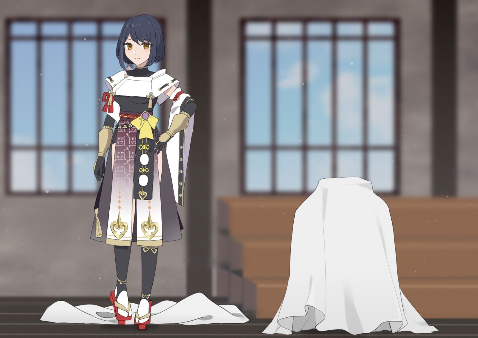 九条袈裟罗的绝技插画图片壁纸