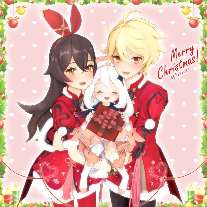 Advanced Merry Christmas!! #2插画图片壁纸