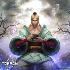 《TEPPEN》千利休/尼罗/春丽插画图片壁纸