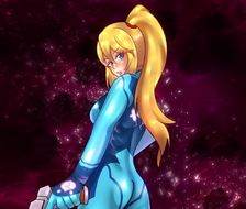 Zerosuit samus-女孩子胸部