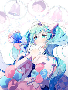 初音插画图片壁纸