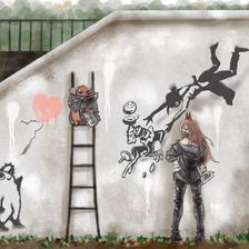艺术恐怖分子波奇力量插画图片壁纸