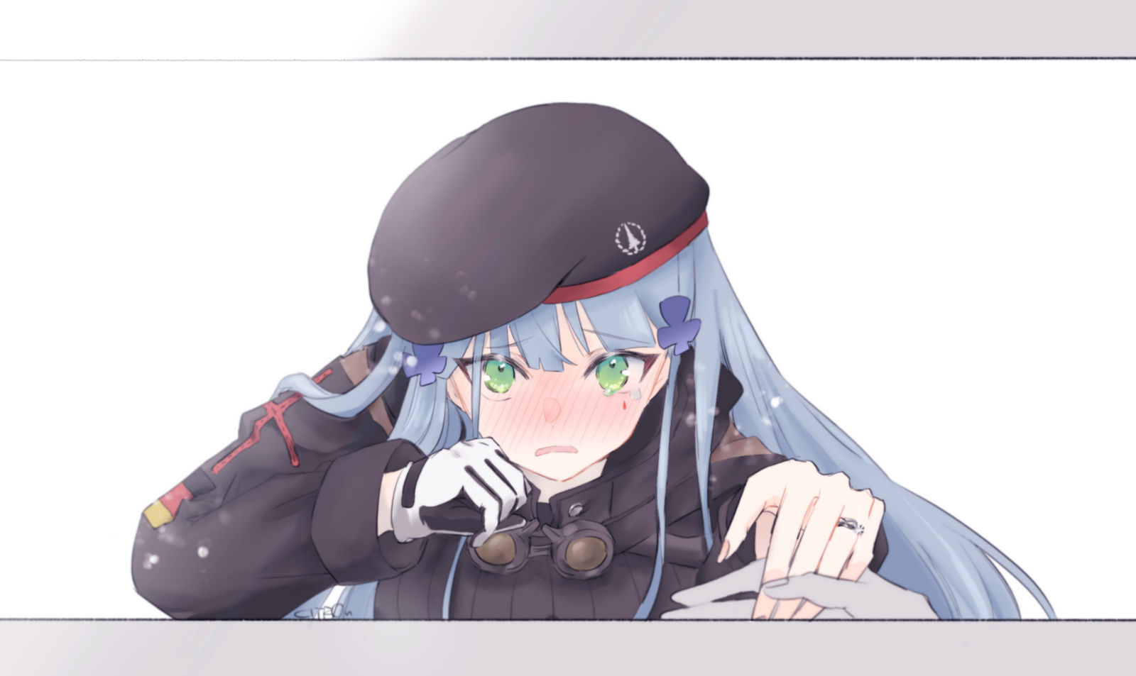 hk416插画图片壁纸