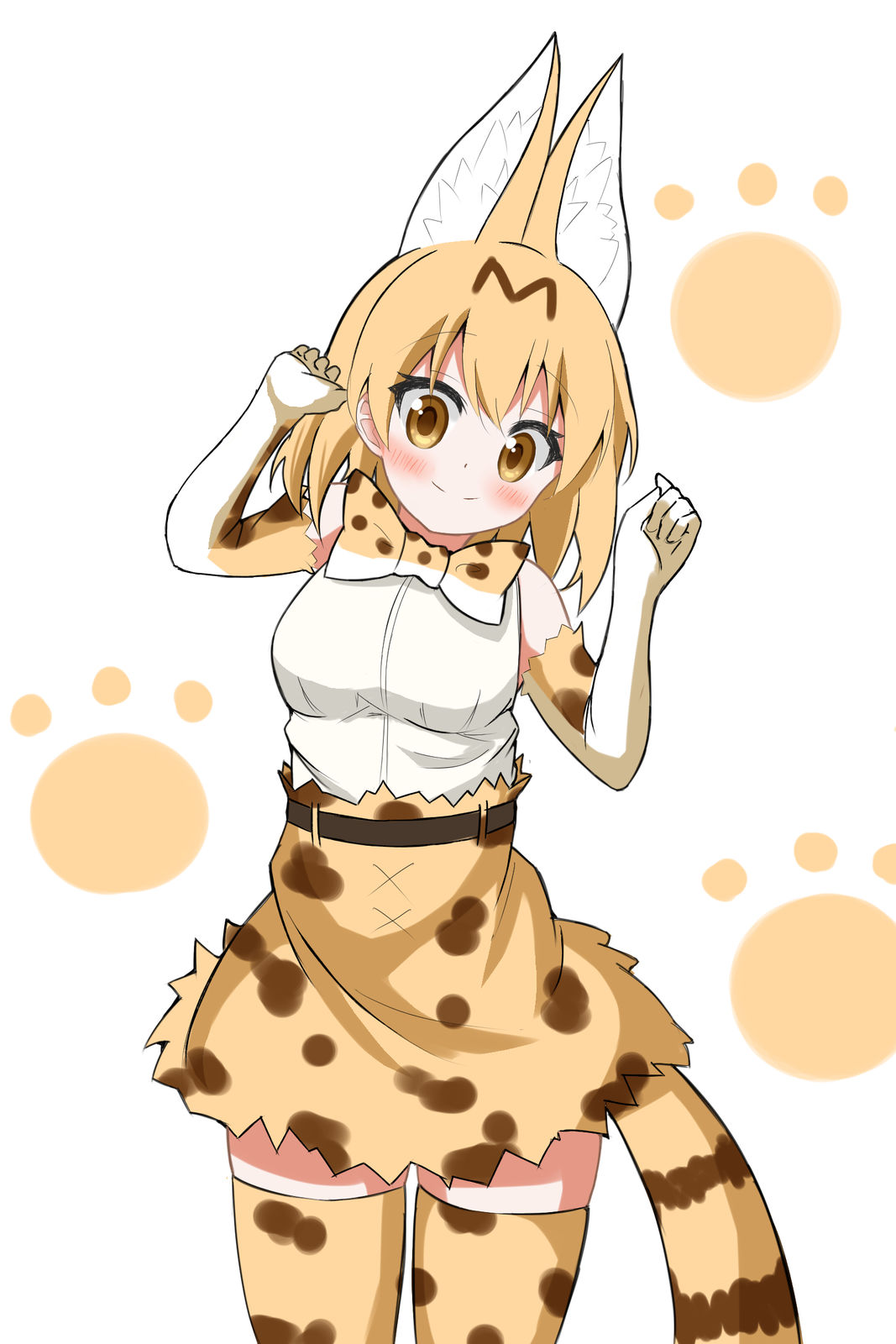 耳朵动物朋友兽娘动物园薮猫