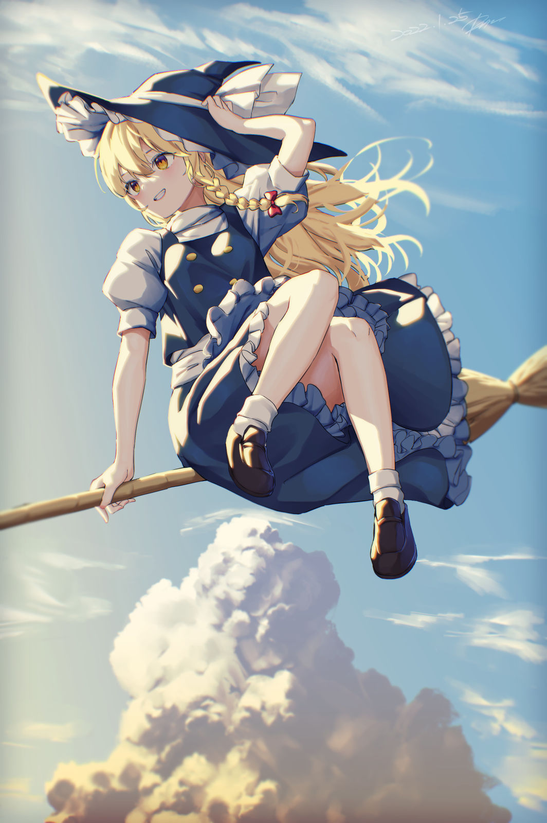 魔理沙插画图片壁纸
