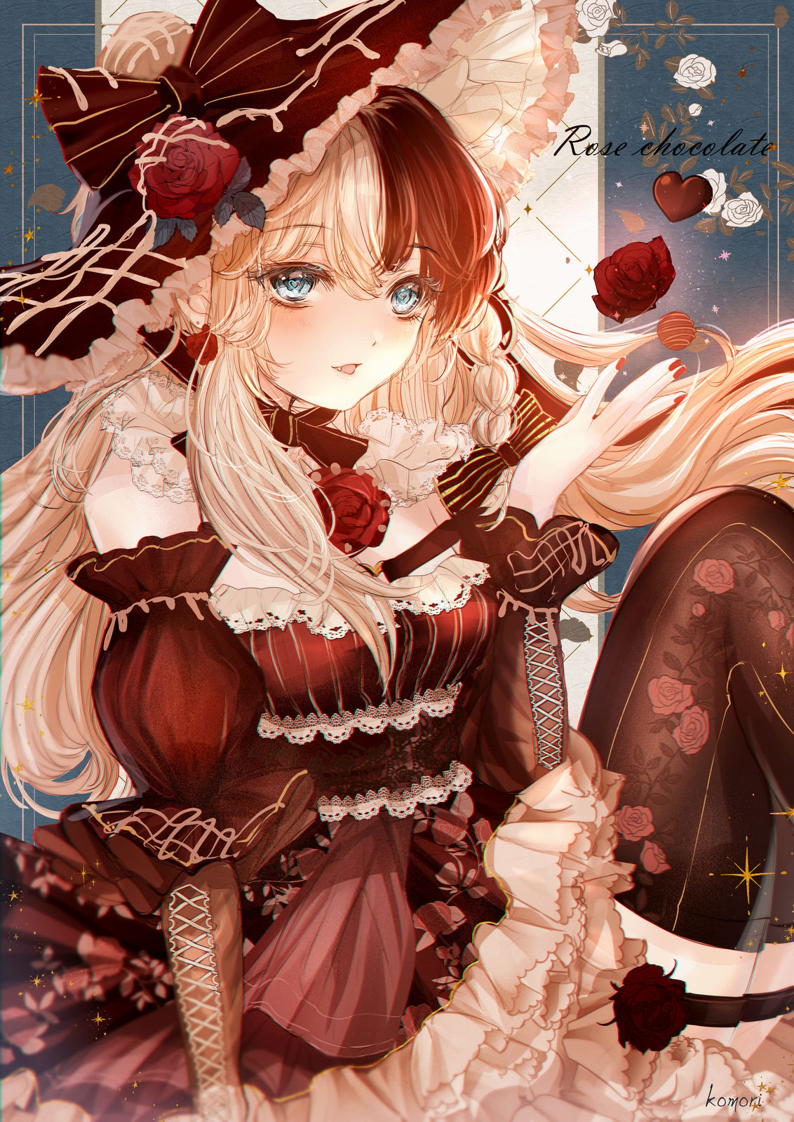 黄金×玫瑰巧克力的妖精