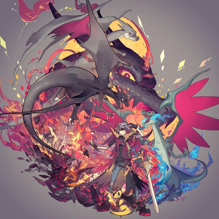 Pokemon Special Art -- Ashes插画图片壁纸