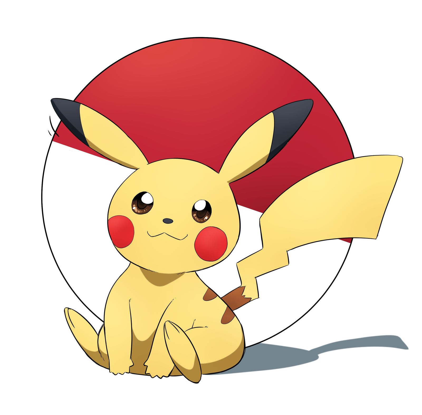 pika pika~插画图片壁纸