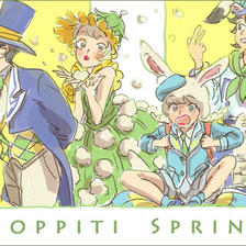Hippiti Hoppiti spring time!插画图片壁纸