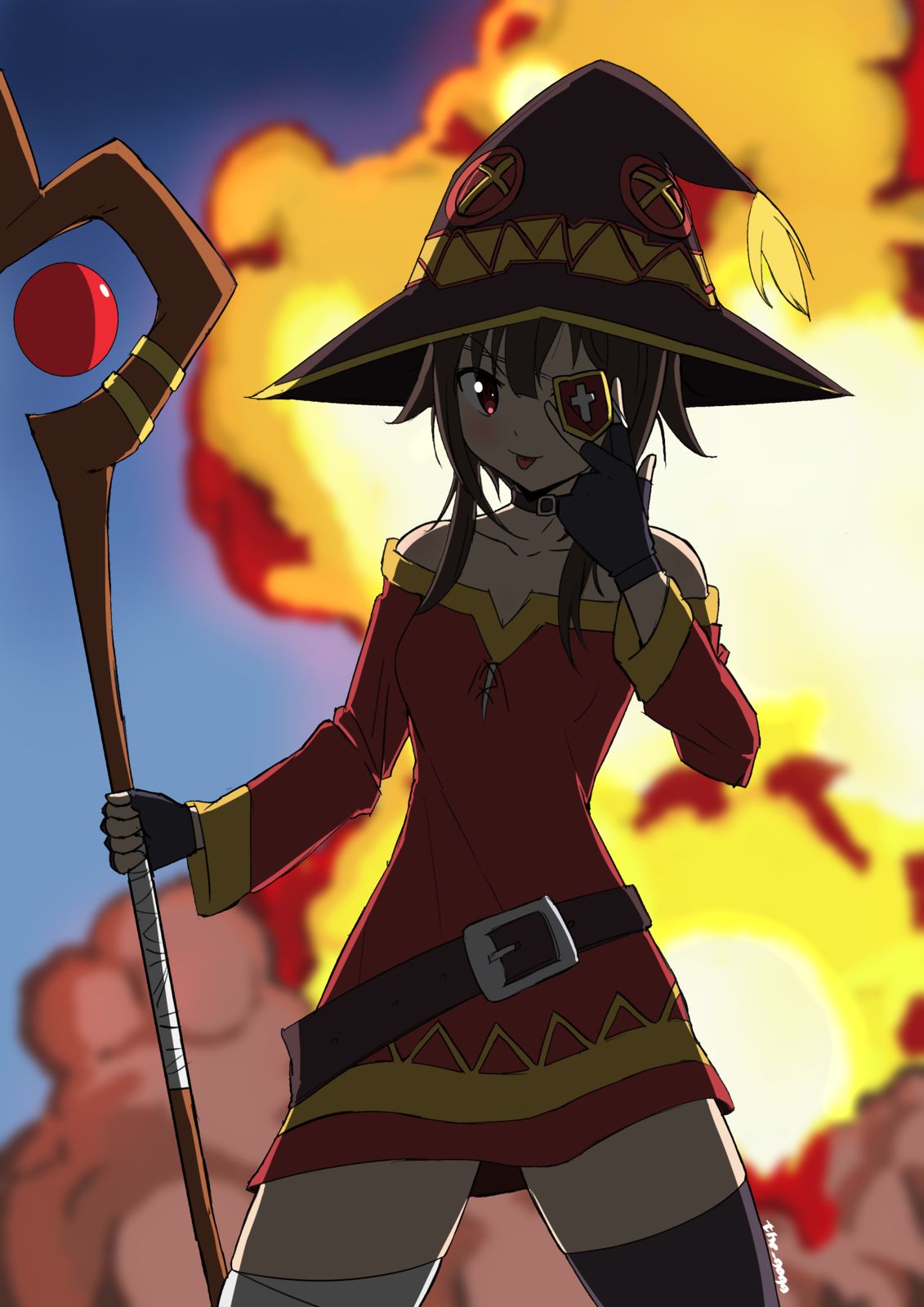 Megumin being Megumin-触站