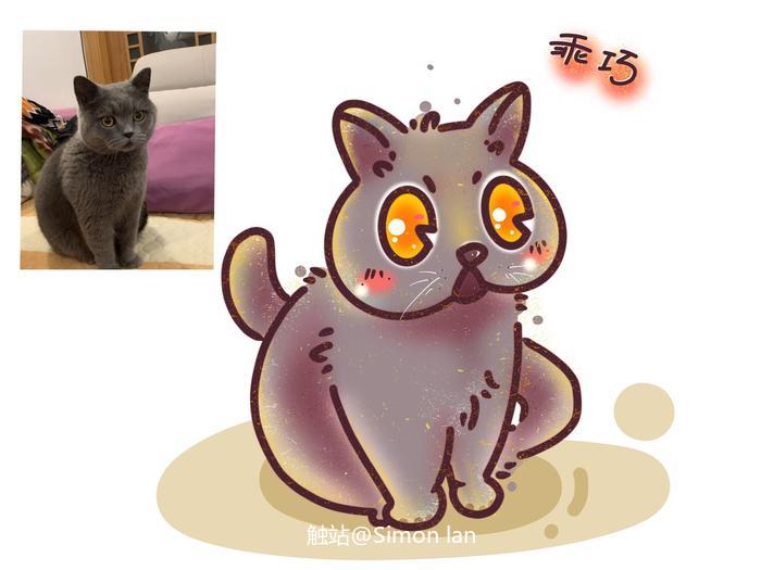 猫猫插画插画图片壁纸