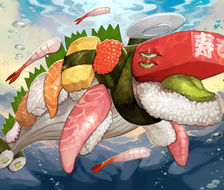 寿司鲸鱼-鲸鱼寿司