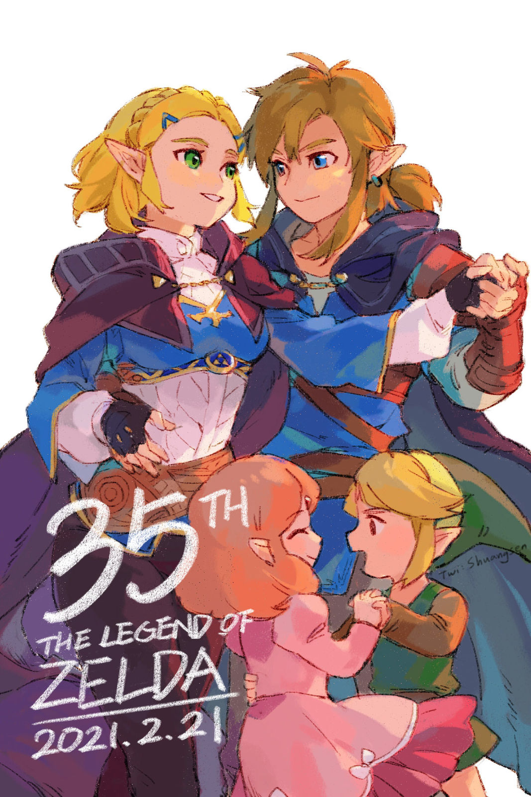 Zelda35th插画图片壁纸